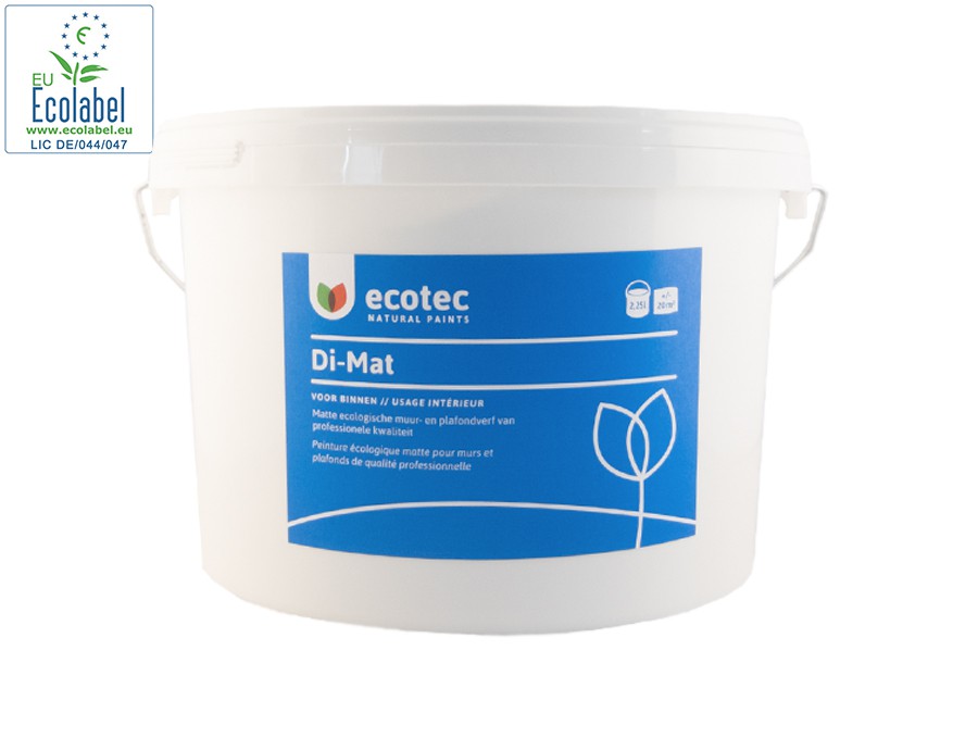 Natuurverfwinkel - Ecotec - Di-Mat - RAL 9010 - vooringekleurd in 10L - image