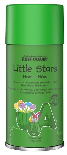 Natuurverfwinkel - Little Stars - Neon Vliegende Draak - Spray - 150ml - image