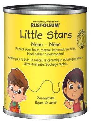 Natuurverfwinkel - Little Stars  - Neon Zonnestraal - 125ml - image