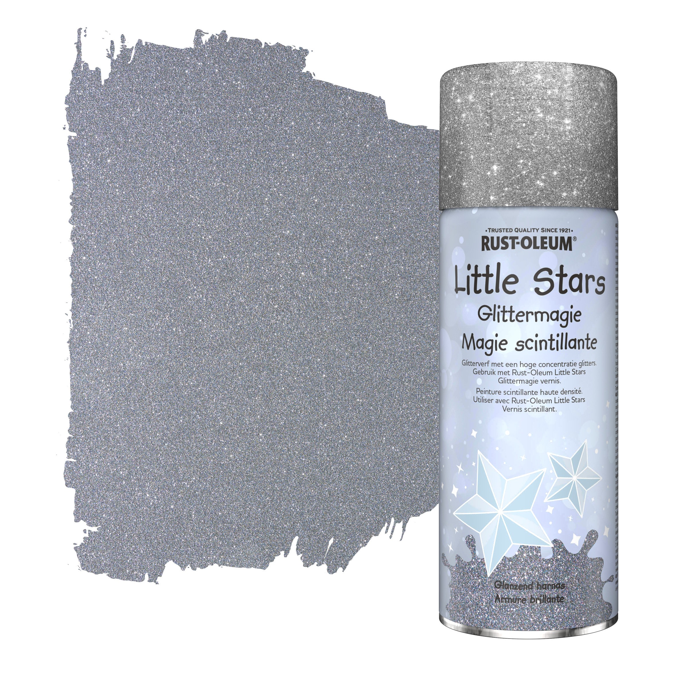 Natuurverfwinkel - Little Stars - Glittermagie Glanzend Harnas - Spray - 0,4L - image