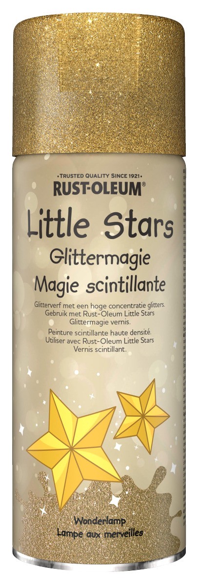 Natuurverfwinkel - Little Stars - Glittermagie Wonderlamp - Spray - 0,4L - image