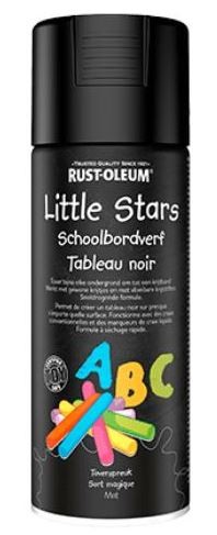 Natuurverfwinkel - Little Stars - Schoolbordverf Toverspreuk - Spray - 0,4L - image